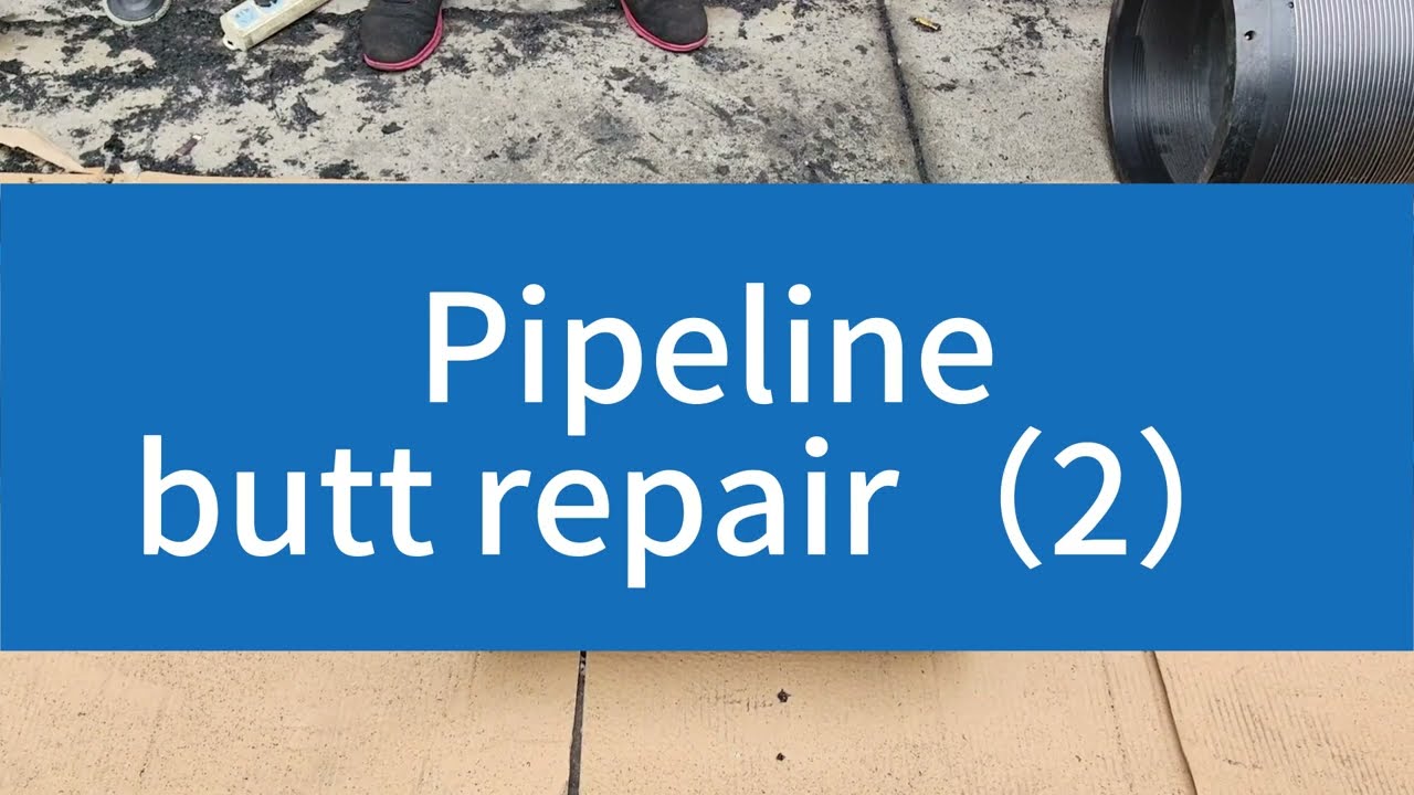 HDPE Pipe Repair(2) -- Follow us for more update