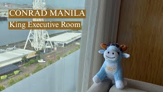 Conrad Manila King Executive Room – Complete Room Tour, View & Facilities Review