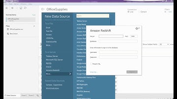 How To Create A Tableau Dashboard: Connecting To Other Data Sources