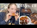 Most Expensive vs  Cheapest breakfast buffet in London