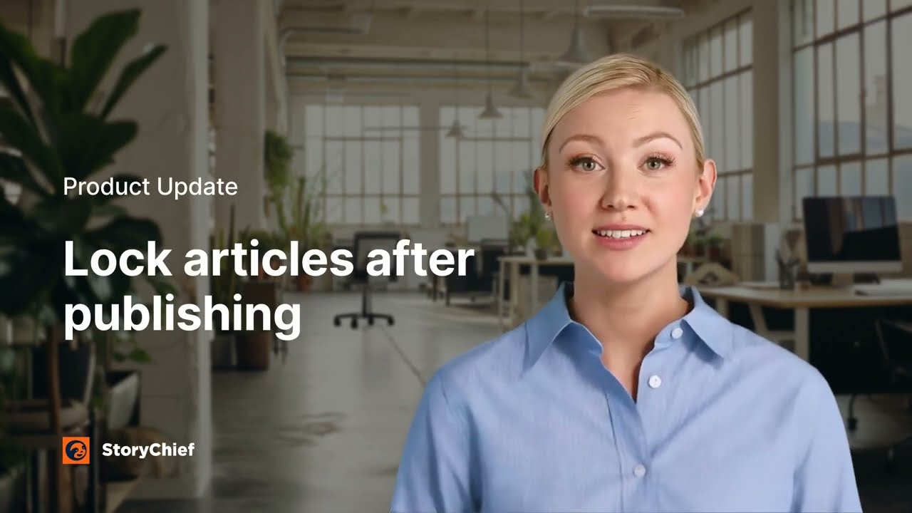 Product update - Article lock