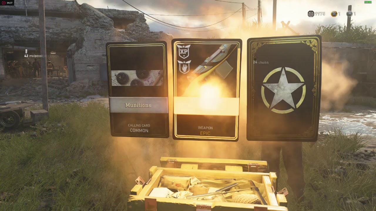 Cod WW2 supply Drop opening (x30+) YouTube