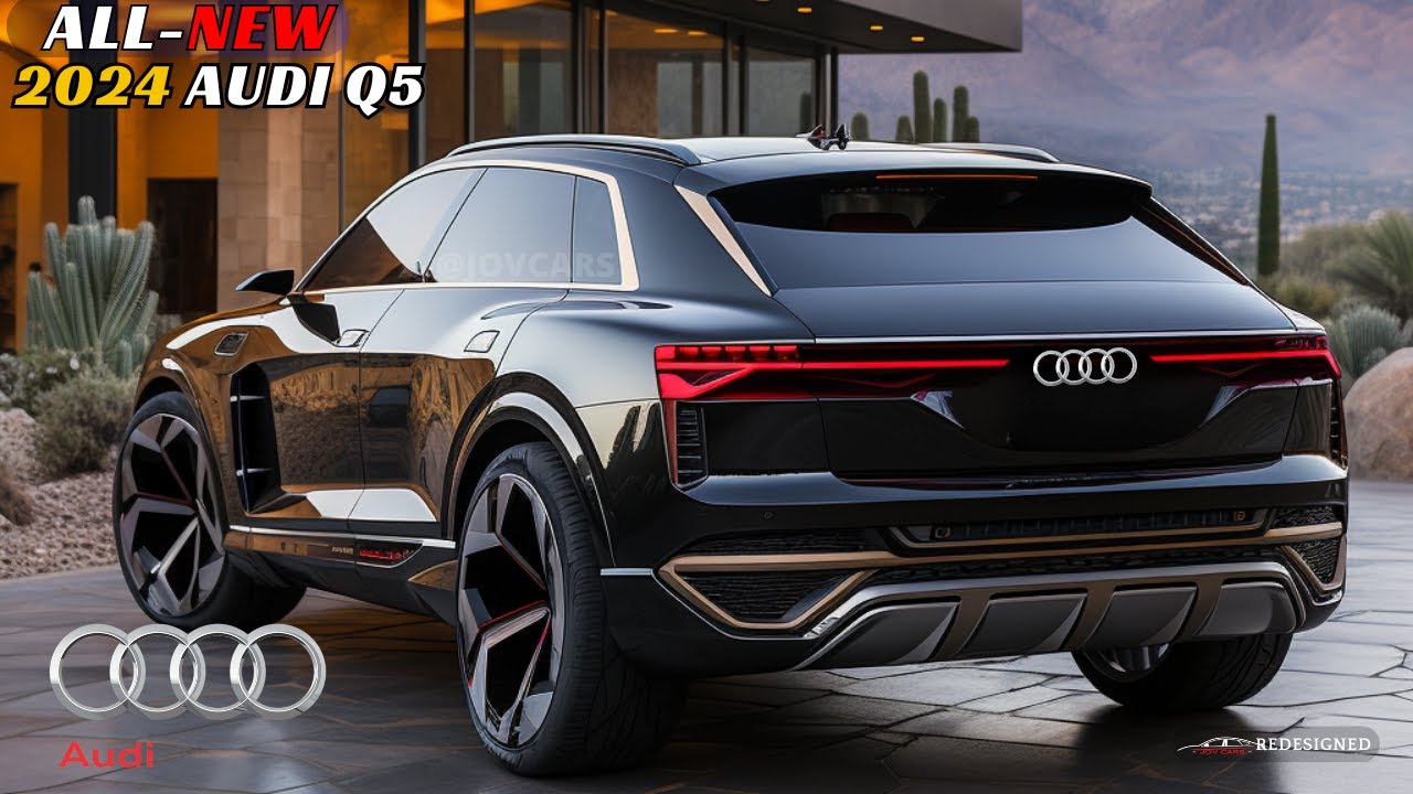 New 2024 Audi Q5: hot SQ5 reveals new details on track