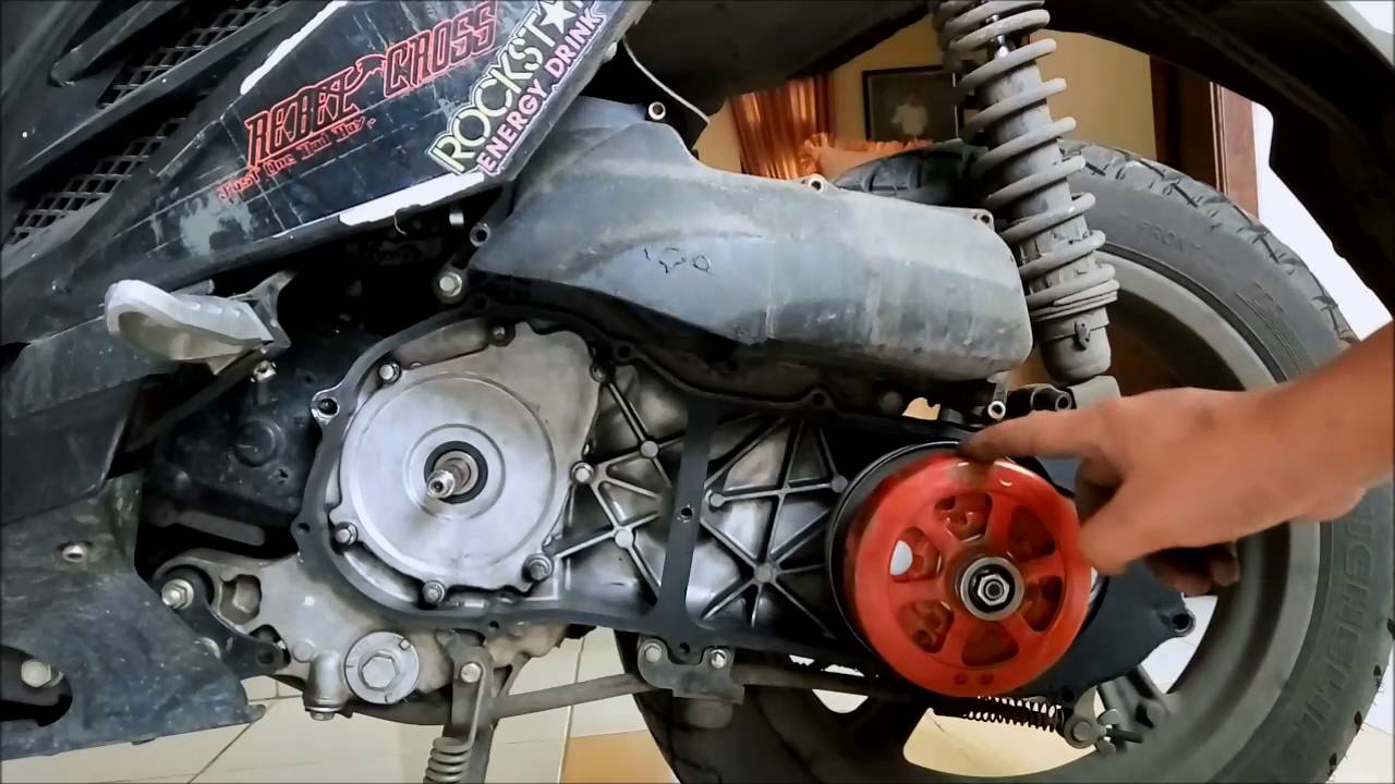 DIY TUTORIAL BONGKAR CVT FOR X RIDE N MATIC YAMAHA 