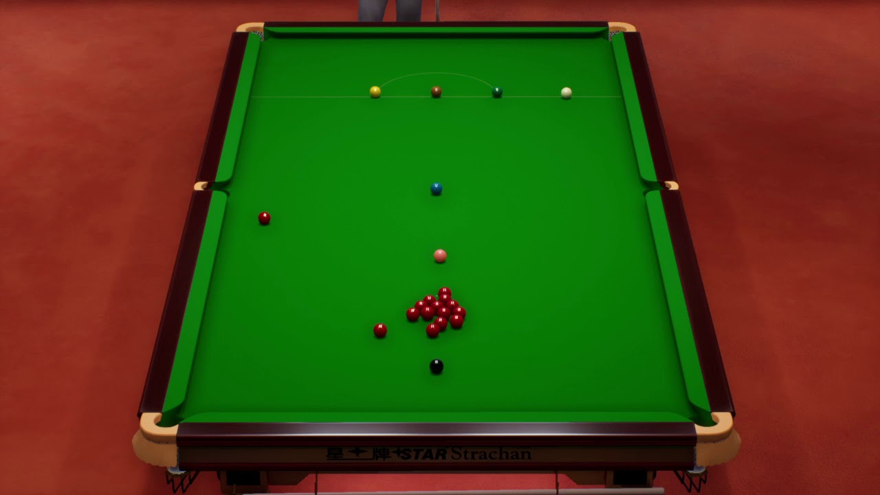 Snooker 19 potting a red off the break. - YouTube