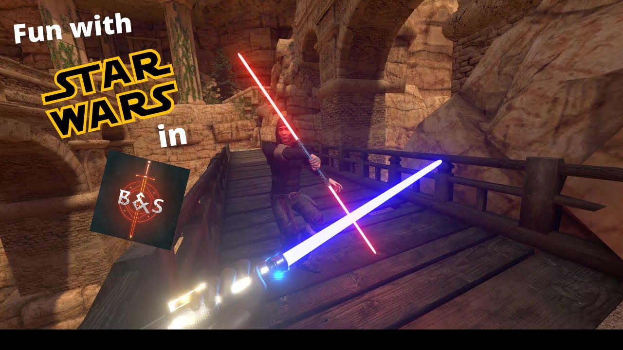 Having Fun with a Star Wars Mod Blade and Sorcery VR YouTube