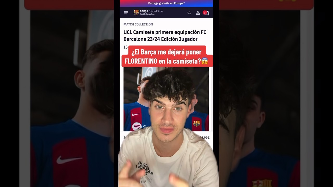 Florentino en la camiseta? #ferrindu #parati #viral #barça #foryou #futbol  #fyp #fcb #fyp #fypシ 