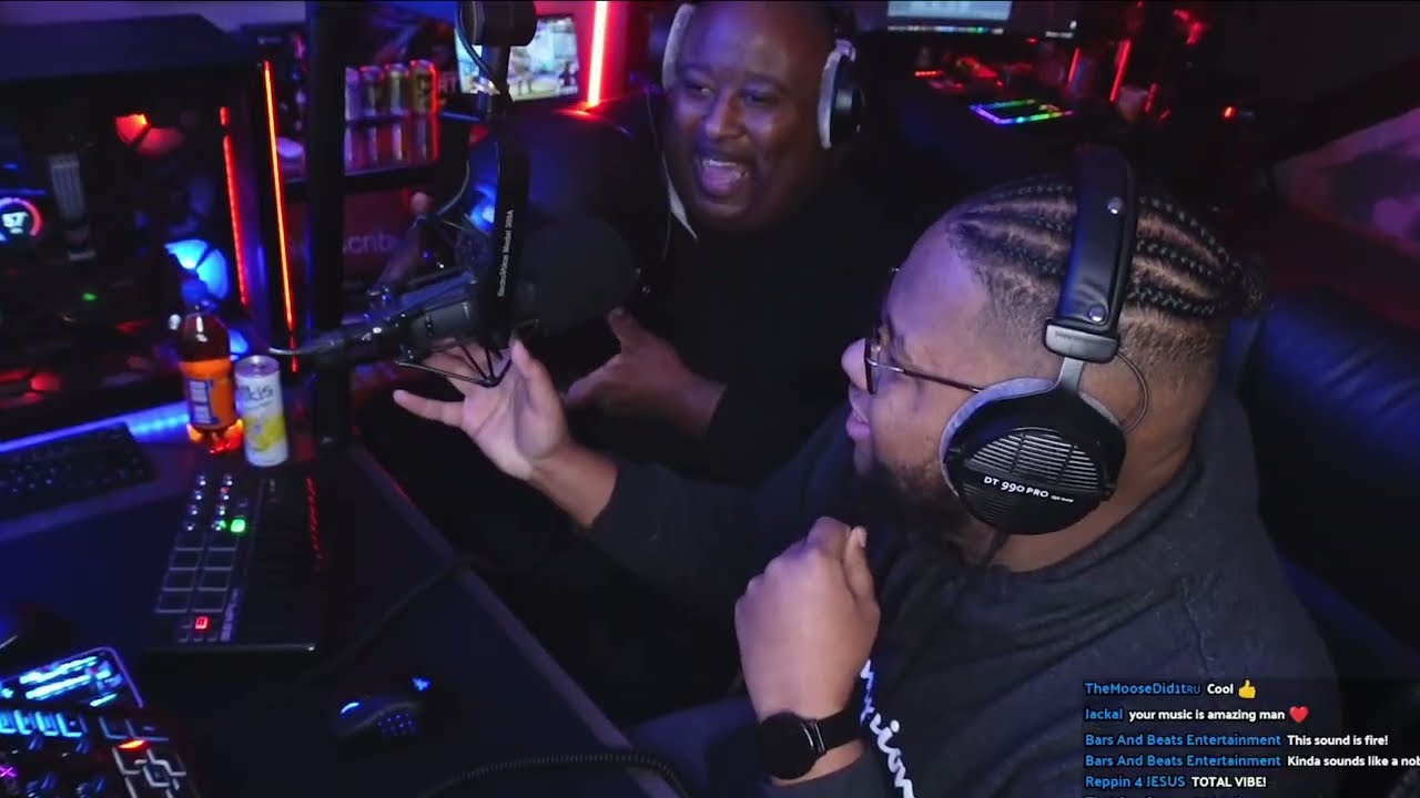 BADLANDS RAPPING OVER BEATS W/ HIS SON | STREAM HIGHLIGHT - YouTube