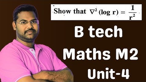 B tech Maths M2||Vector Differentiations@maths naresh eclass