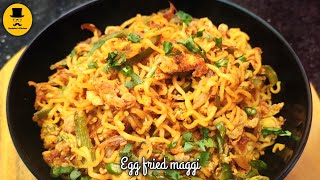 HOW TO MAKE Egg fried maggi |