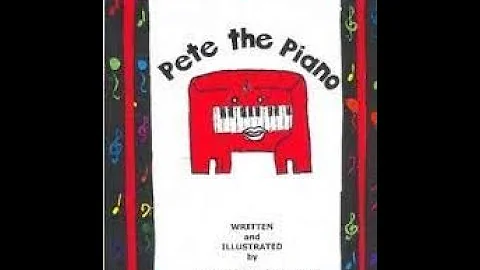 'Pete the Piano' book Juanita  M  Osborne