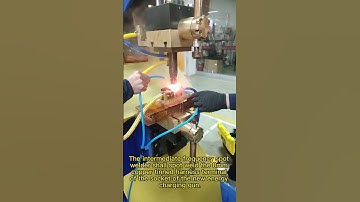 The intermediate frequency spot welder shall spot weld the 8mm copper tinned harness terminal of the