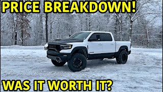 Wrecked 2021 Ram TRX Price Reveal!!! Did We Get Ripped Off?