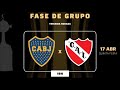 BOCA JRS vs INDEPENDIENTE | LIBERTADORES | AMIGOS DO SOCIETY - Fase de grupos