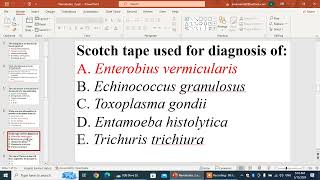 Nematodes 2 الديدان الخيطية الجزء الثاني