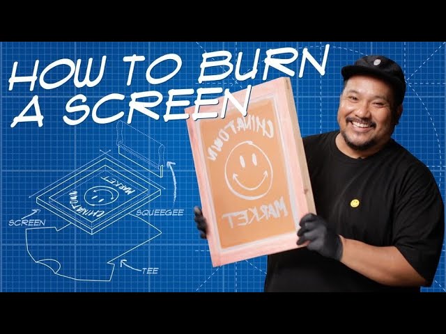 DIY Shocker© Screen Printing Kit with Pre-burned Screen