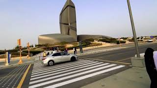 Exploring the stone-look-alike Ithra - Dhahran, KSA.A must visit when in KSA.#iphoneshoot#trending