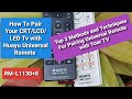 Huayu Universal Remote RM L1130 8 For Lcd Led Tv All Tv Codes Led Tv Repair Huayu Remote Pairing