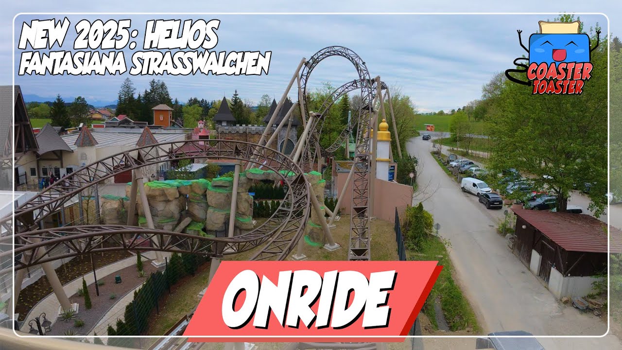 NEW 2025: Helios - Fantasiana Straßwalchen - Erstklassiger Mack Rides Big Dipper | POV