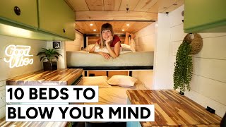 ⭐️ TOP CAMPER VAN BED DESIGNS OF 2023 ⭐️ 10 Brilliant Beds for Your Van Conversion 🚐 screenshot 5