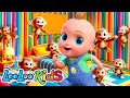 Kids Songs Collection - Ten in The Bed  + Samba Dance + Cupcake Song and more | LooLoo Kids
