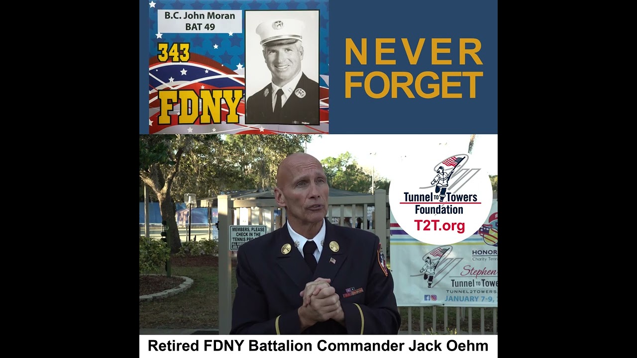 Interview with Jack Oehm, Retired FDNY Battalion Commander and Tunnel to  Towers Board Member - YouTube