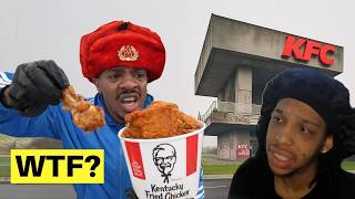 This is NOT KFC... | BLACK AMERICAN TRIES RUSSIAN KFC (Reaction)
