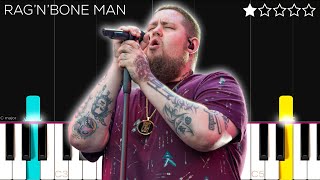 Rag'n'Bone Man - Human | EASY Piano Tutorial