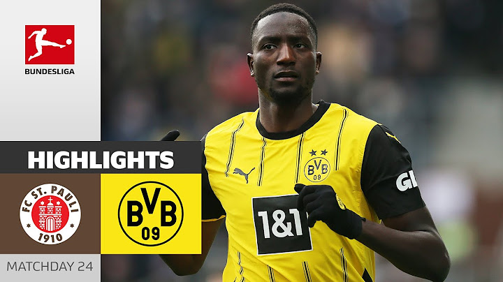 Gamechanger Guirassy Scores Again! | St. Pauli - Borussia Dortmund 0-2 | Highlights | Bundesliga