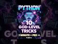 💀 PYTHON KI KALI KITAB 💀⚔️ 10 Forbidden Python Tricks ⚔️#coding #chatgpt #programming #shorts