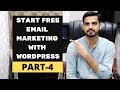 Start Email Marketing With Wordpress (PART-4) | Free Bulk Emails Sender | Free Email Marketing
