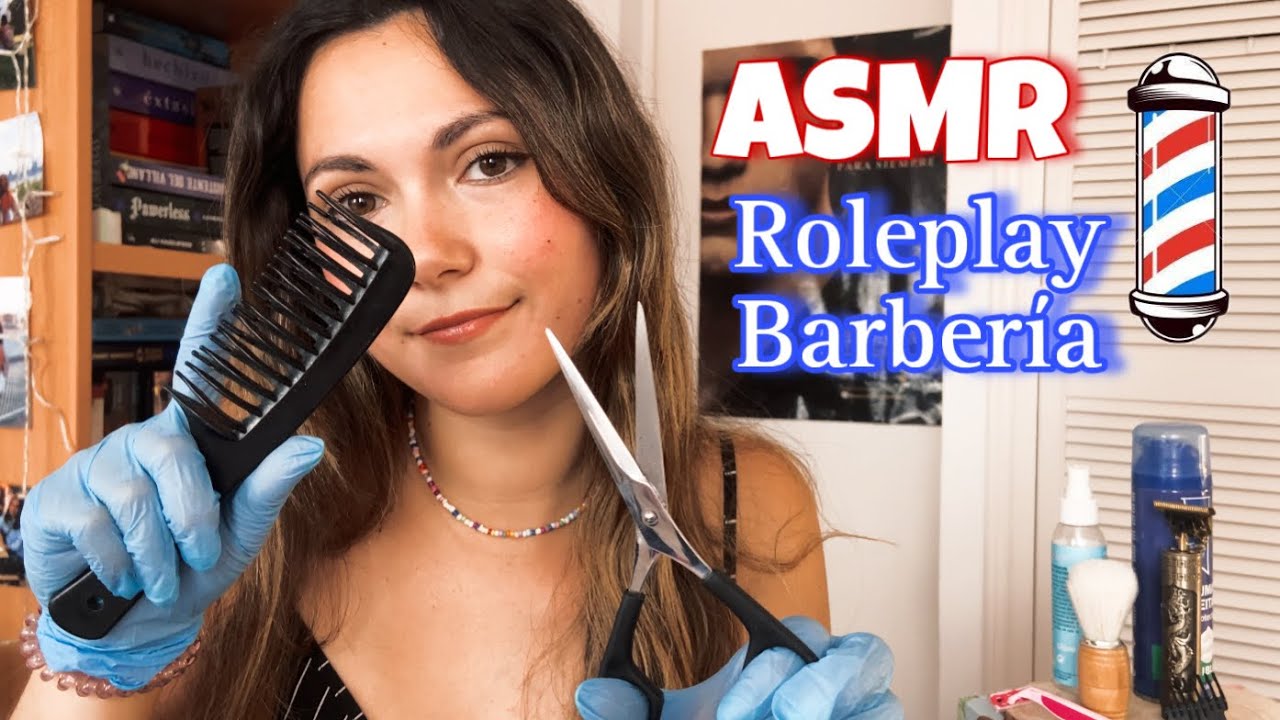 ASMR ROLEPLAY BARBERÍA💈| BARBER SHOP EN ESPAÑOL ✂️
