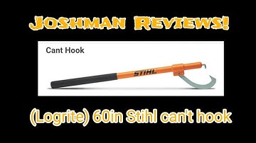 EXTREME REVIEW! 60in Stihl can