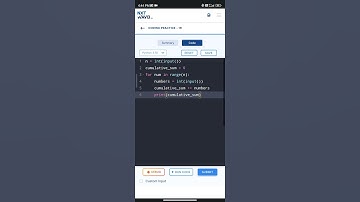 Cumulative Sum in Python | Python For Loop | #python #forloop #shorts #knowhere