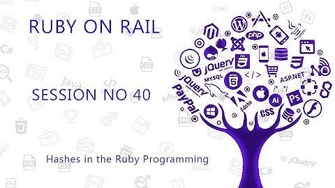 Ruby Programming Tutorial 40  Hashes in the Ruby Programming