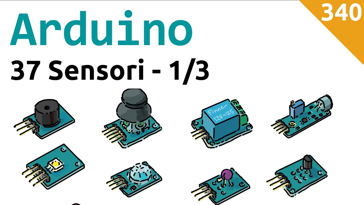 Prova del Kit 37 Sensori per Arduino - 1/3 - video 340 