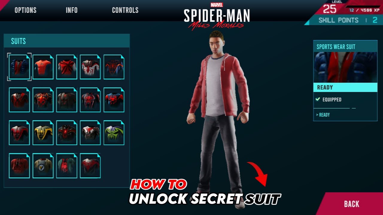 How To Unlock Secret Suit in Spider Man Miles Morales Fangame 