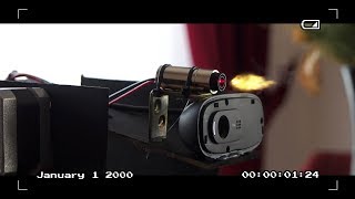 Detect Motion and Destroy Target! Amazing Autonomous DIY Idea