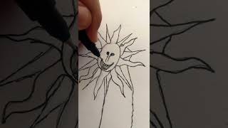 How to Draw analog horror 2 (pt1) #analoghorror #art