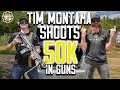 Tim Montana Goes Hillbilly Rich &amp; Shoots $50,000 Of Guns!!!