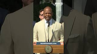 Mayor Adams calls NYC 'Safest Big City in America' as stats show crime is down #shorts