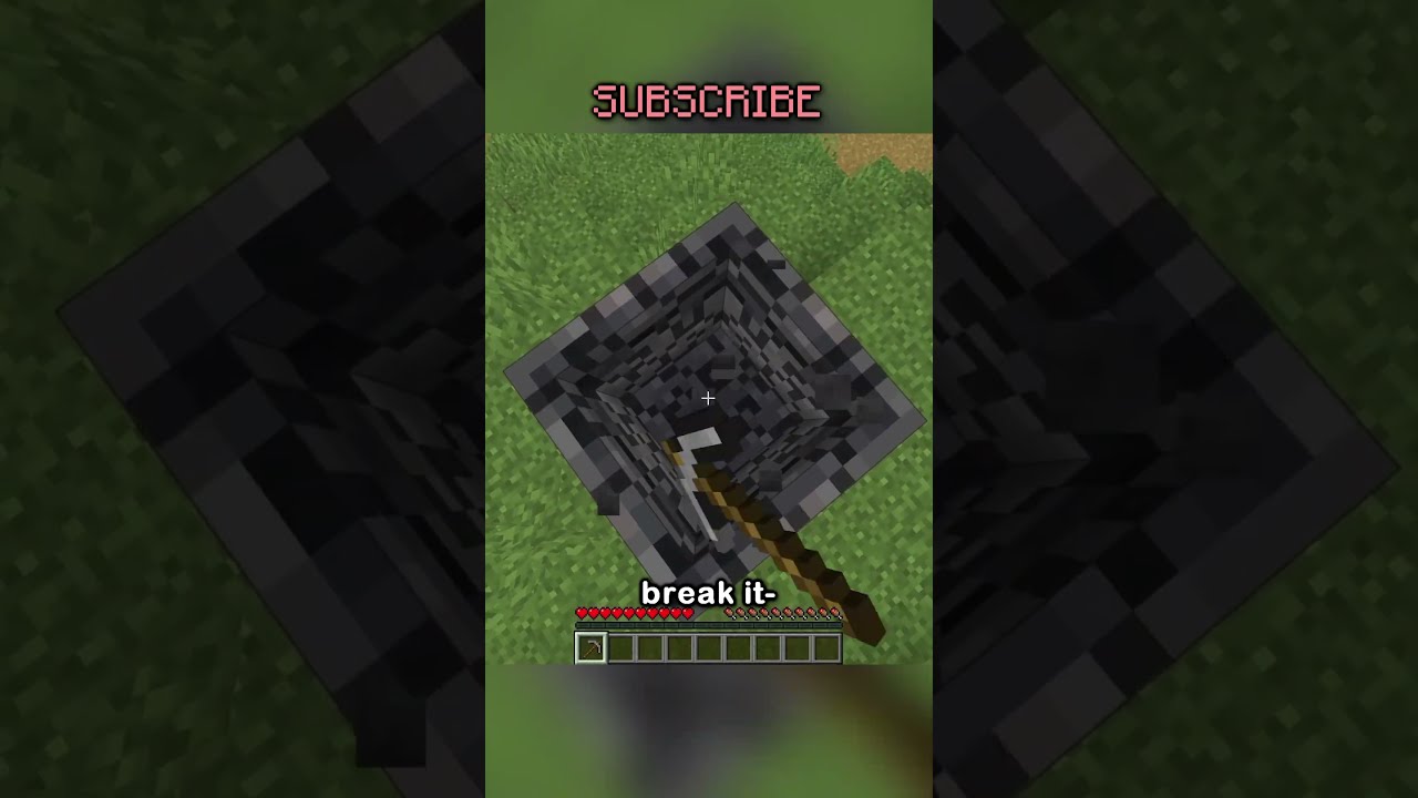 NEVER GET IN A CAULDRON WITH HONEY BLOCK BENEATH IT