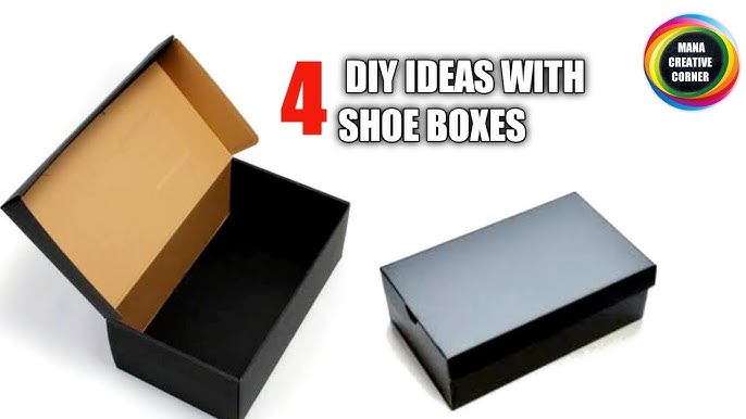 Transformer une boîte à chaussures en valise vintage (recyclage DIY)  loisirs créatifs scrapbooking 