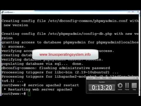 How To Install Lamp Apache, MySQL, Phpmyadmin Ubuntu 14.10 Server