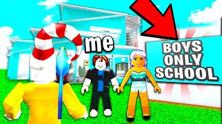 EXPOSING Her BOY ONLY Schools SECRET As An UNDERCOVER.. (Roblox)