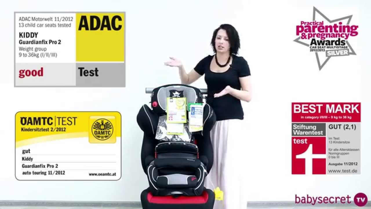 КАК ВЫБРАТЬ АВТОКРЕСЛО: Обзор автокресла Kiddy Guardianfix Pro 2