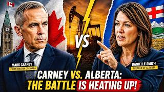 “Carney’s ‘Transition’ Bombshell: Alberta Fires Back as Canada’s Energy War Ignites”