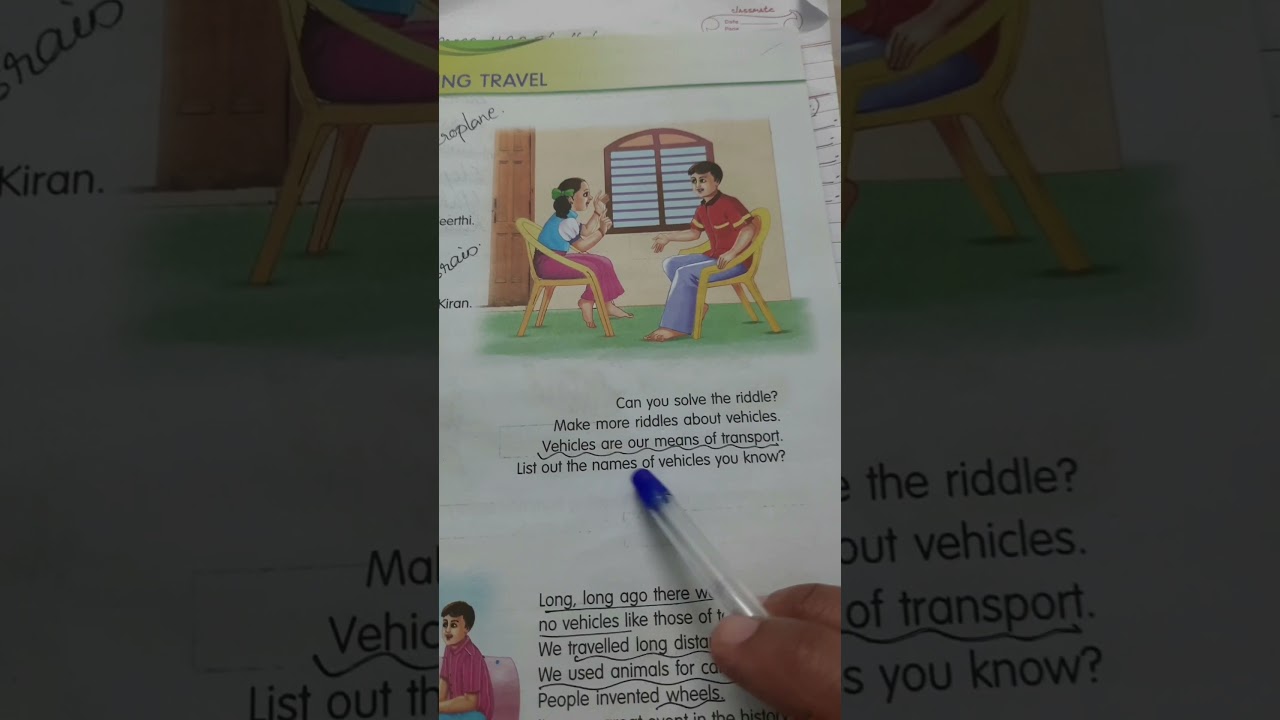 Class 2 Chapter 8 Enjoying Travel (part1)