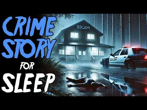 TRUE Crime Stories For Sleep With Rain Sound | Black Screen | Vol. 23
