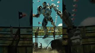 [Pure Action Cut] Ambush Vs Black Thunder | Real Steel #Realsteel #Boxing #Robot #Bot #Fight #Ambush